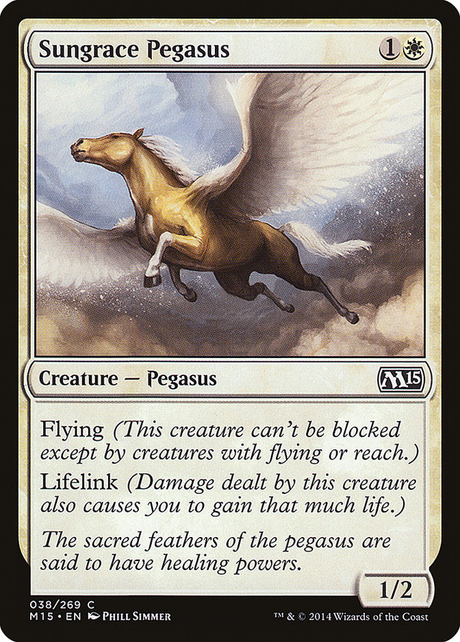Sungrace Pegasus - (Foil): Magic 2015