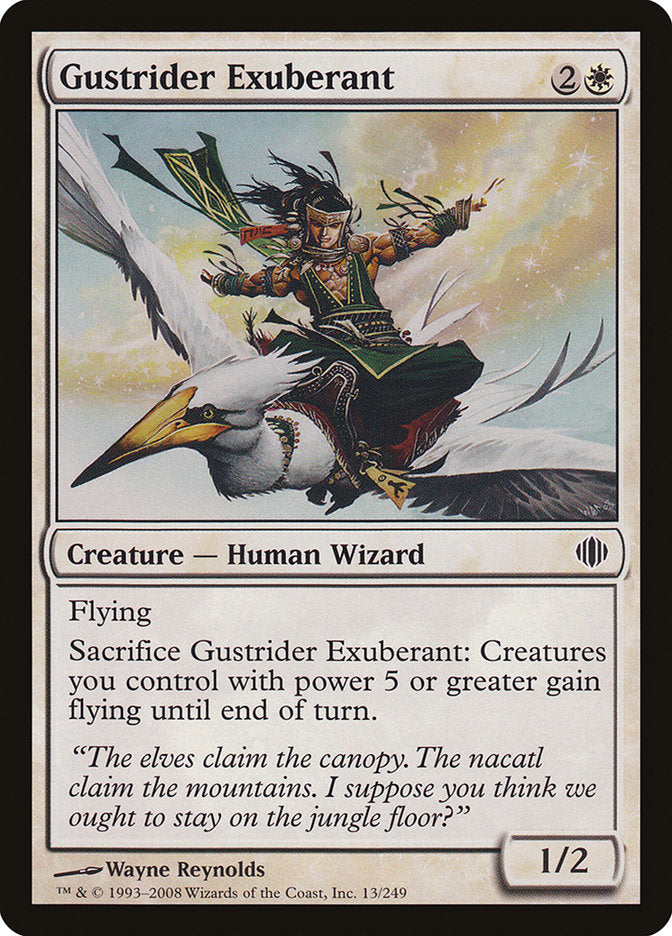 Gustrider Exuberant: Shards of Alara