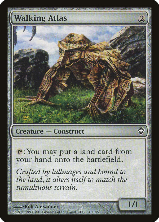 Walking Atlas - (Foil): Worldwake