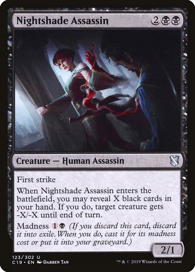 Nightshade Assassin: Commander 2019