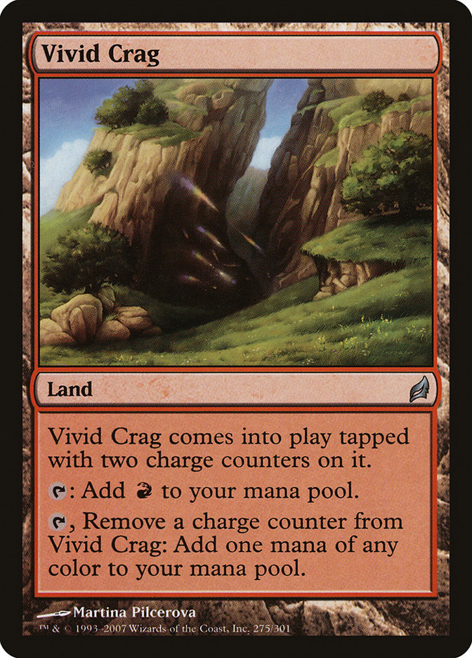 Vivid Crag - (Foil): Lorwyn