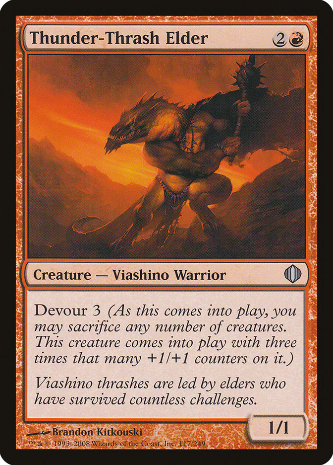 Thunder-Thrash Elder: Shards of Alara