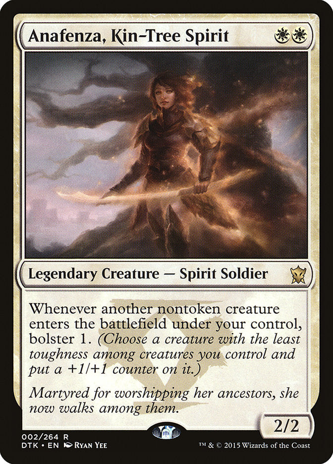 Anafenza, Kin-Tree Spirit - (Foil): Dragons of Tarkir