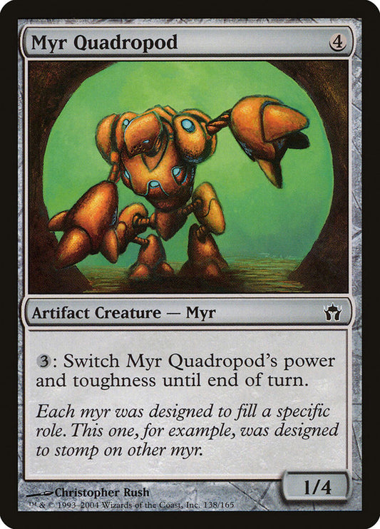 Myr Quadropod: Fifth Dawn