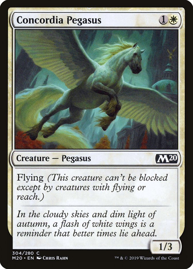 Concordia Pegasus (Starter Kit) (Welcome Deck): Core Set 2020
