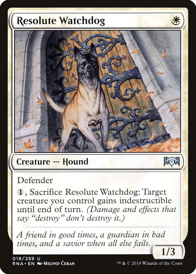 Resolute Watchdog: Ravnica Allegiance