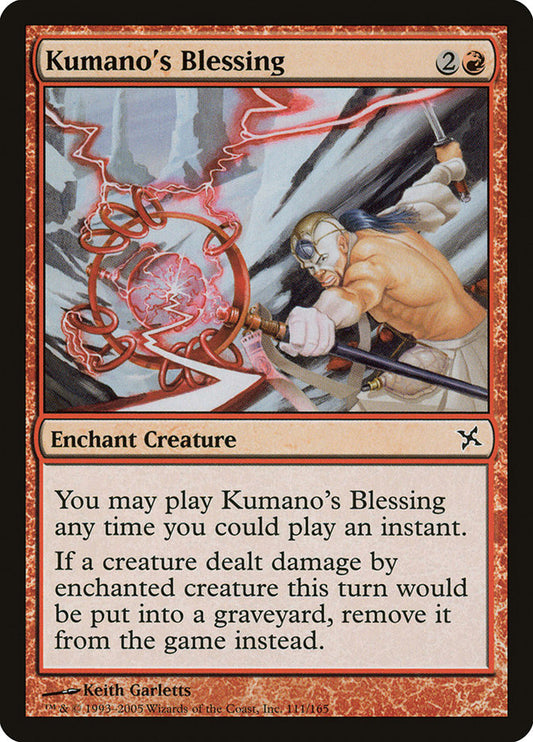 Kumano's Blessing: Betrayers of Kamigawa