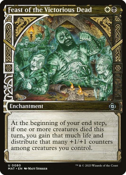 Feast of the Victorious Dead (Showcase) - (Foil): March of the Machine: The Aftermath
