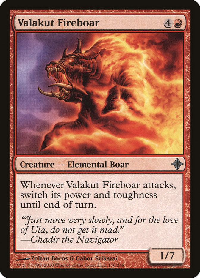 Valakut Fireboar: Rise of the Eldrazi