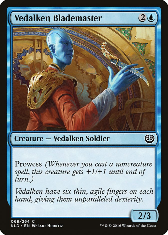 Vedalken Blademaster - (Foil): Kaladesh