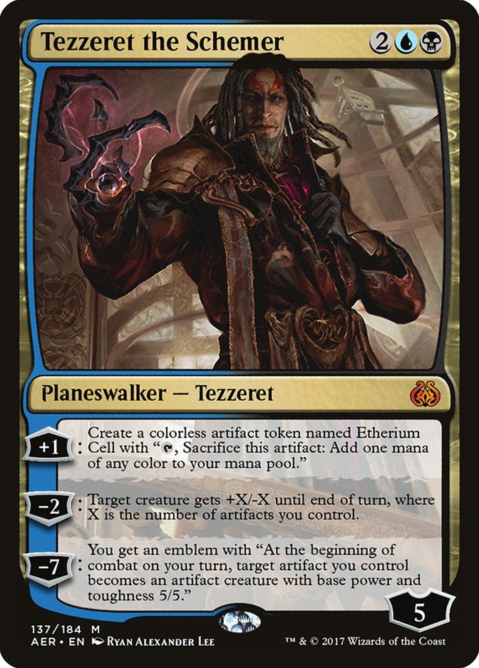 Tezzeret the Schemer - (Foil): Aether Revolt