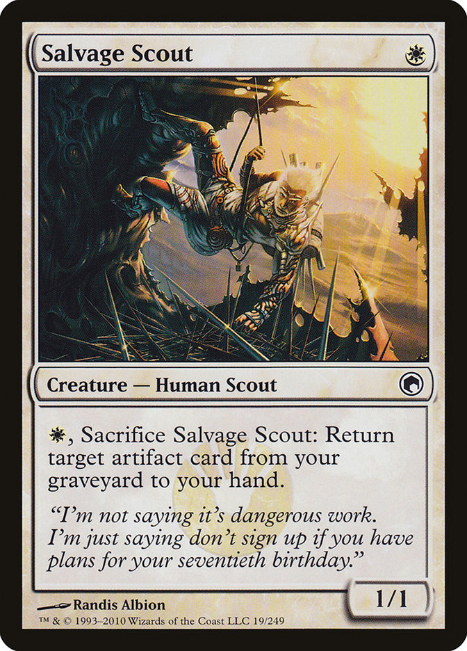 Salvage Scout: Scars of Mirrodin