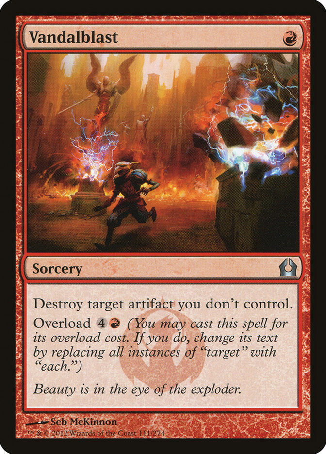 Vandalblast - (Foil): Return to Ravnica