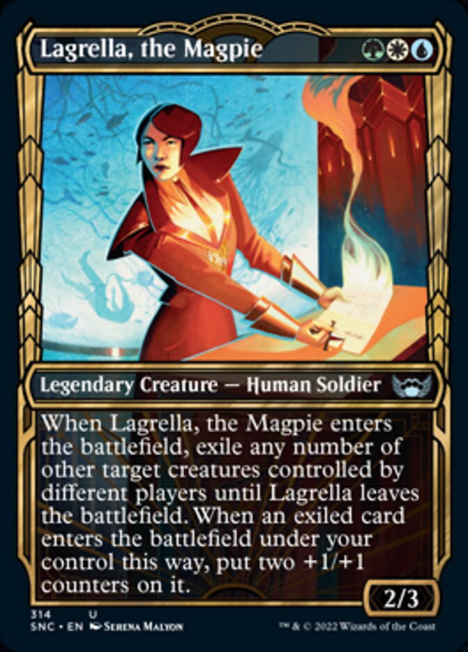 Lagrella, the Magpie (Showcase) - (Foil): Streets of New Capenna