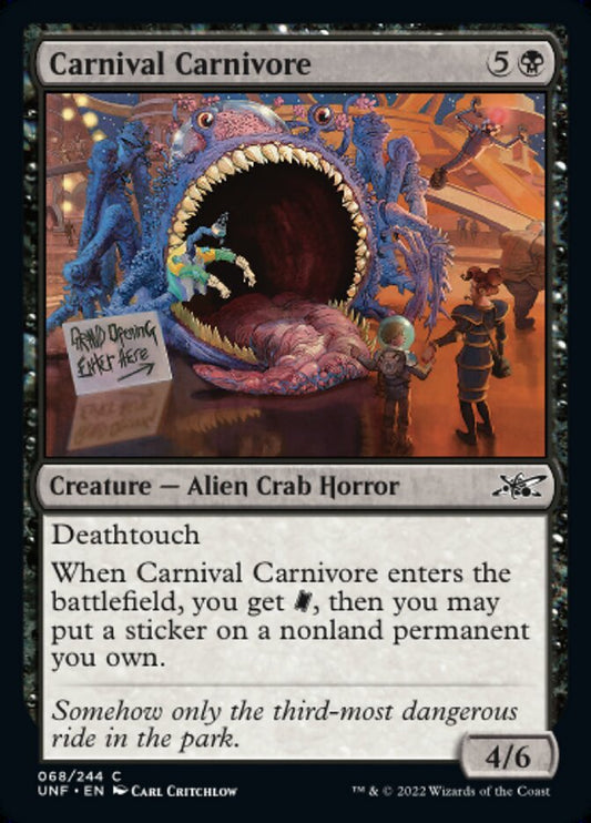 Carnival Carnivore - (Foil): Unfinity