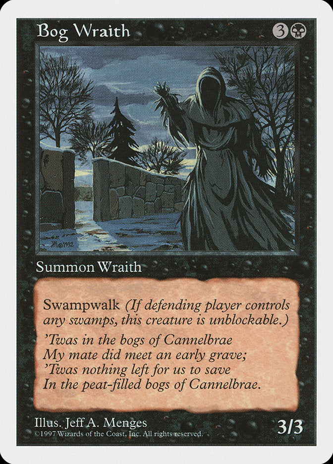 Bog Wraith: Fifth Edition