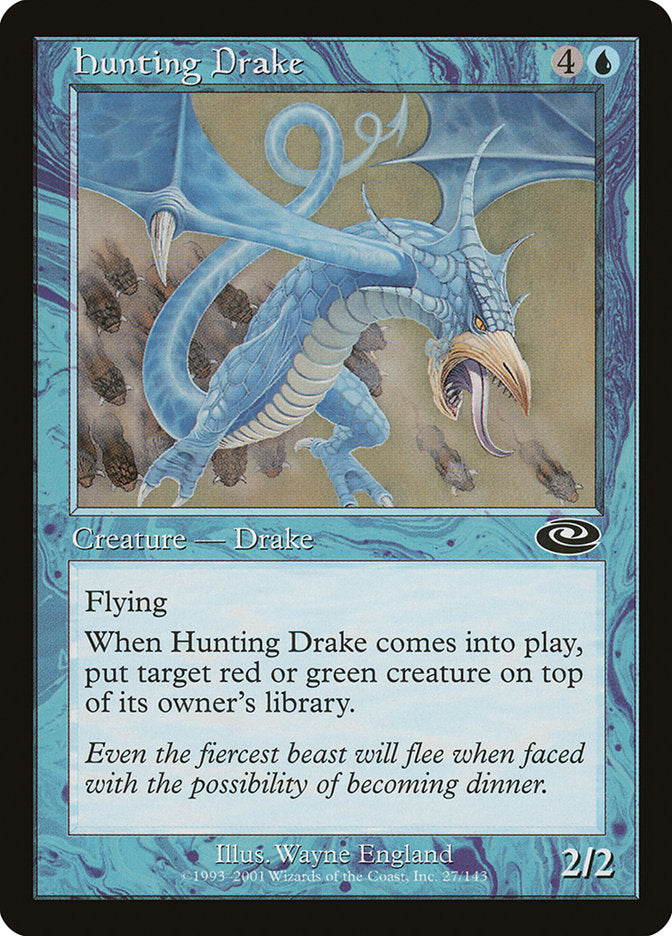 Hunting Drake - (Foil): Planeshift