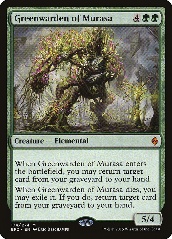 Greenwarden of Murasa - (Foil): Battle for Zendikar
