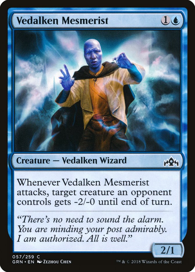 Vedalken Mesmerist: Guilds of Ravnica