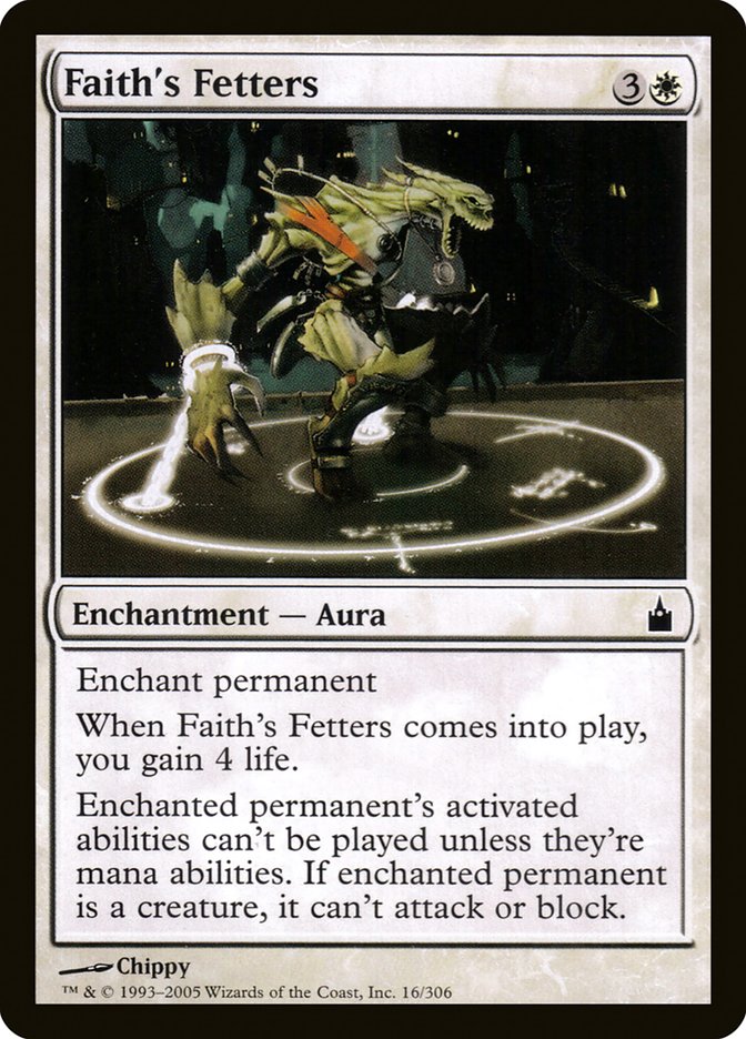 Faith's Fetters - (Foil): Ravnica: City of Guilds