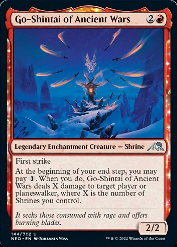 Go-Shintai of Ancient Wars - (Foil): Kamigawa: Neon Dynasty