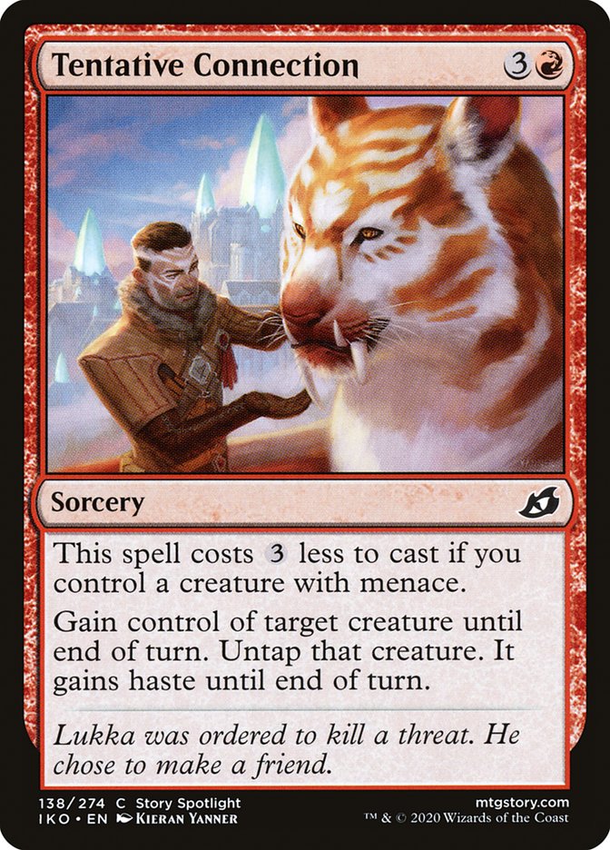 Tentative Connection - (Foil): Ikoria: Lair of Behemoths