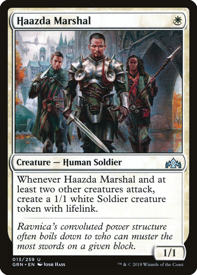 Haazda Marshal - (Foil): Guilds of Ravnica