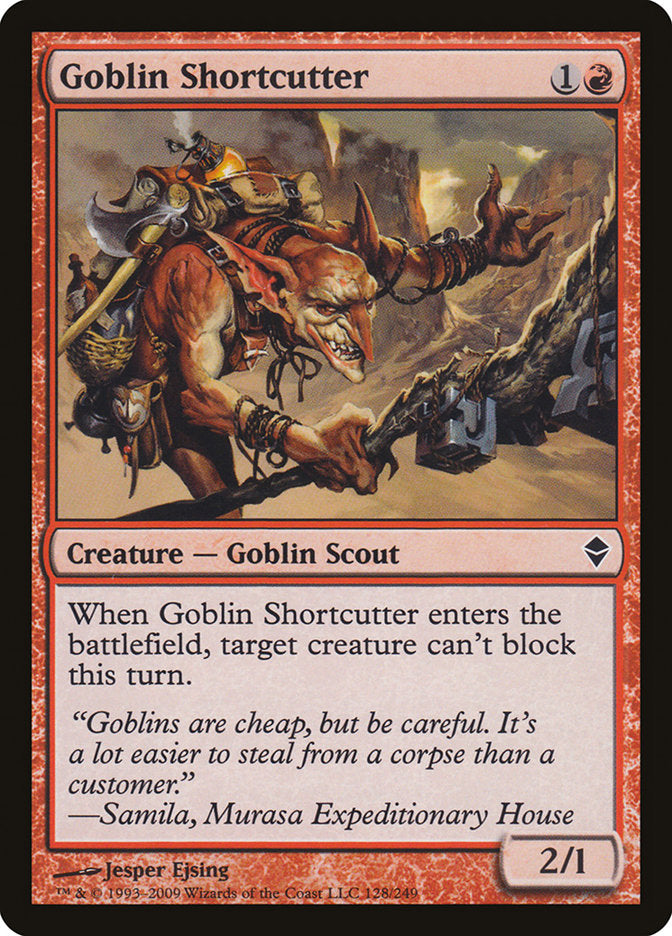 Goblin Shortcutter: Zendikar