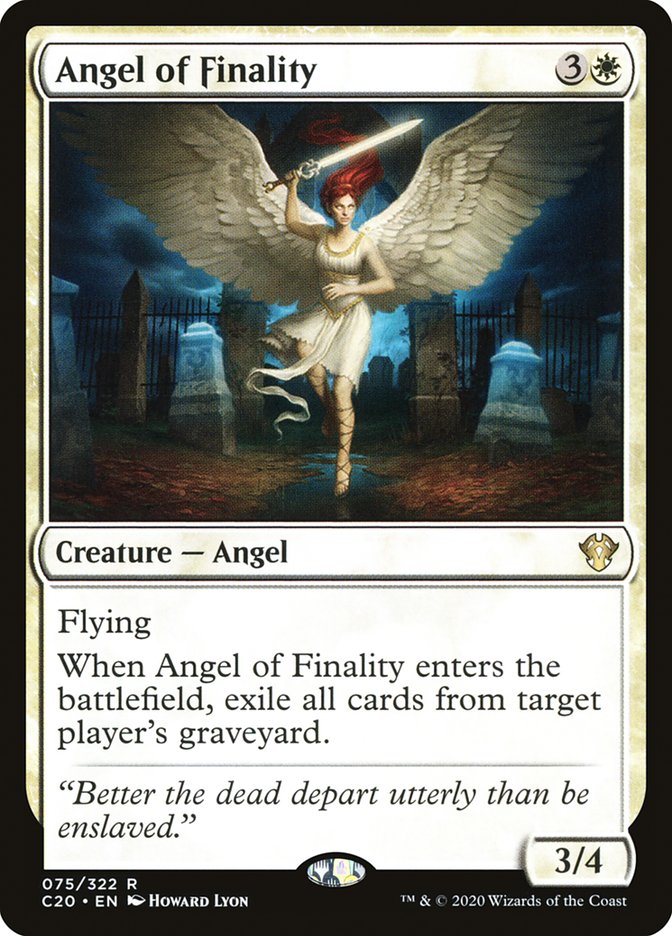 Angel of Finality: Commander 2020