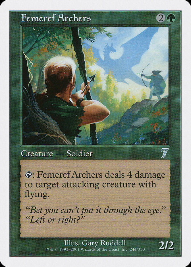 Femeref Archers - (Foil): Seventh Edition