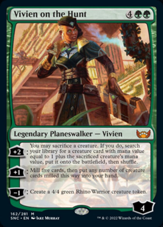 Vivien on the Hunt - (Foil): Streets of New Capenna