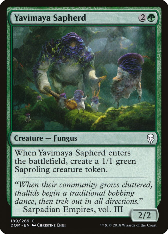Yavimaya Sapherd: Dominaria