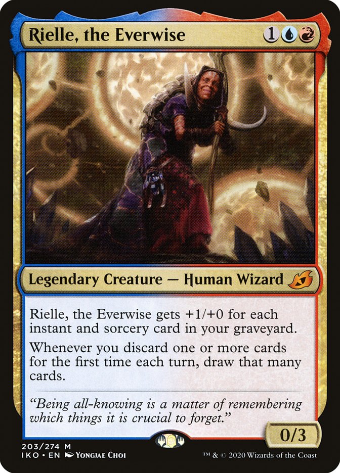 Rielle, the Everwise - (Foil): Ikoria: Lair of Behemoths