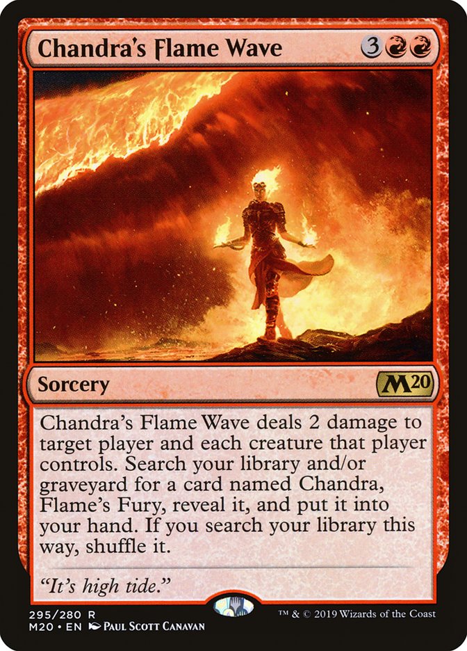 Chandra's Flame Wave (Planeswalker Deck): Core Set 2020