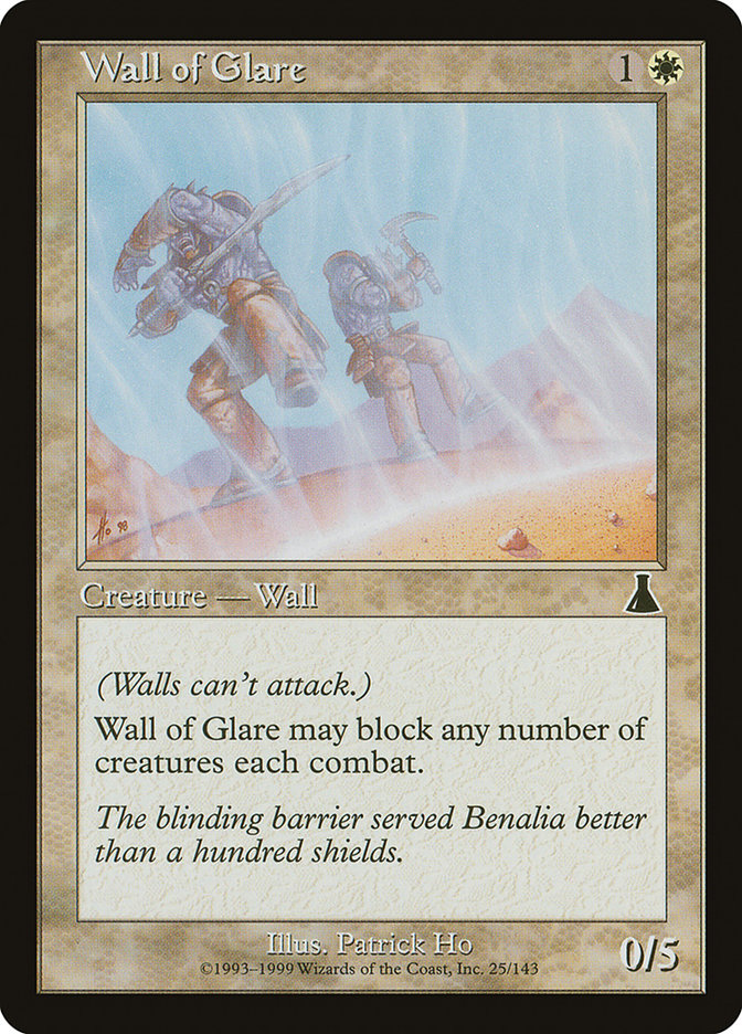 Wall of Glare: Urza's Destiny