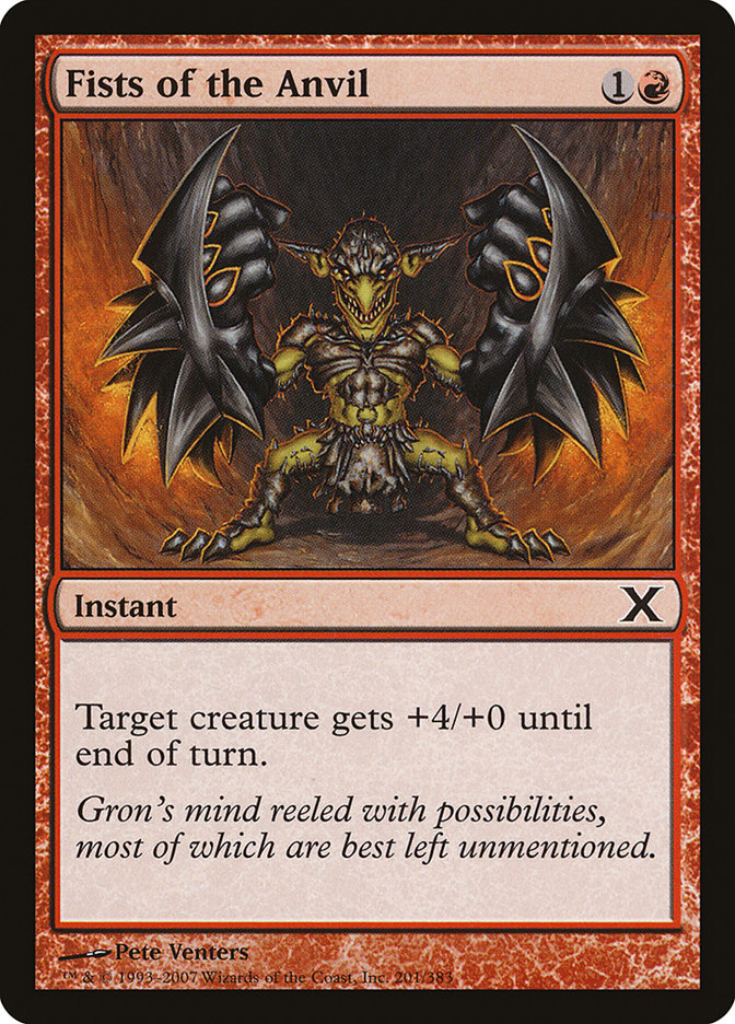 Fists of the Anvil - (Foil): Tenth Edition
