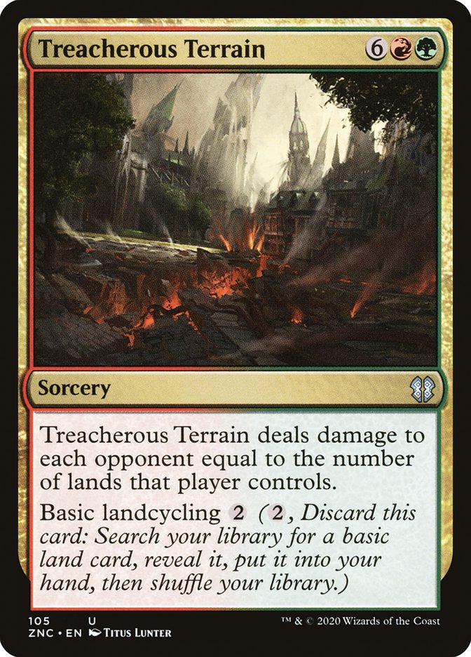 Treacherous Terrain: Zendikar Rising Commander