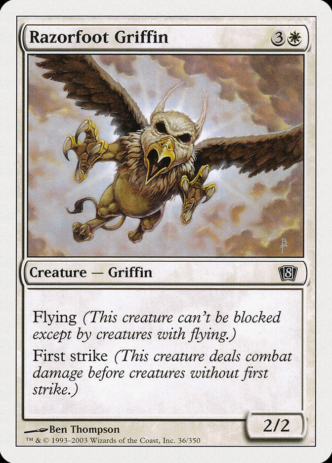 Razorfoot Griffin: Eighth Edition
