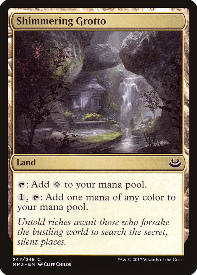 Shimmering Grotto: Modern Masters 2017