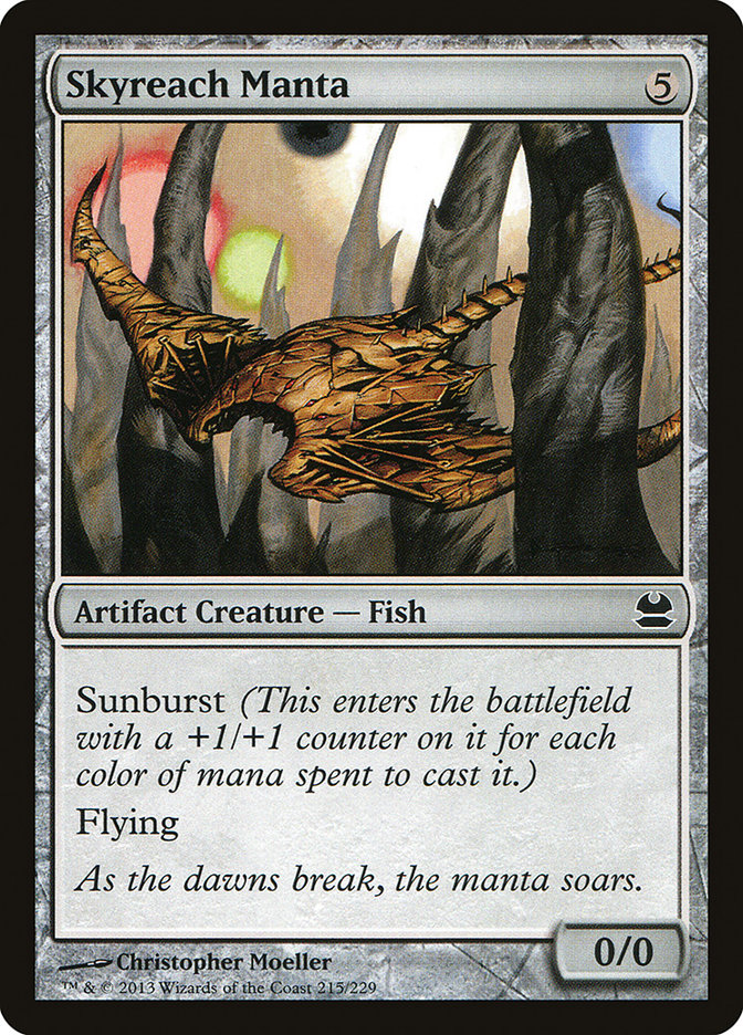 Skyreach Manta: Modern Masters
