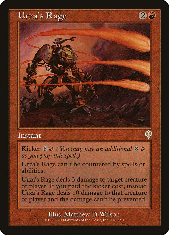 Urza's Rage - (Foil): Invasion