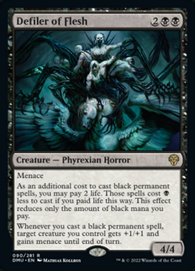 Defiler of Flesh - (Foil): Dominaria United