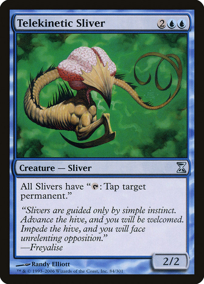 Telekinetic Sliver - (Foil): Time Spiral