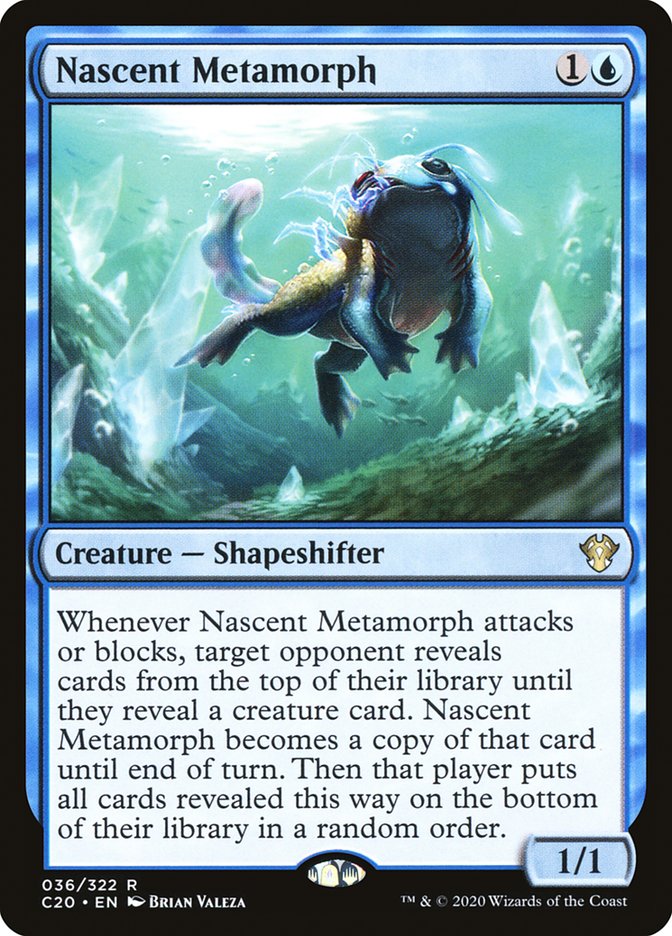 Nascent Metamorph: Commander 2020