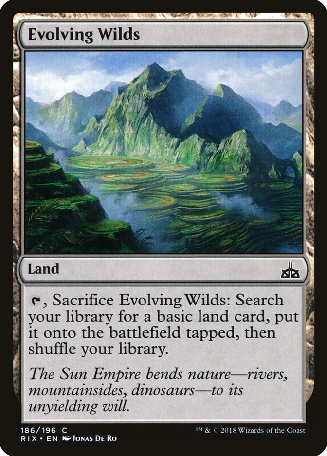 Evolving Wilds: Rivals of Ixalan