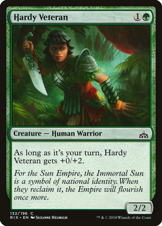 Hardy Veteran: Rivals of Ixalan