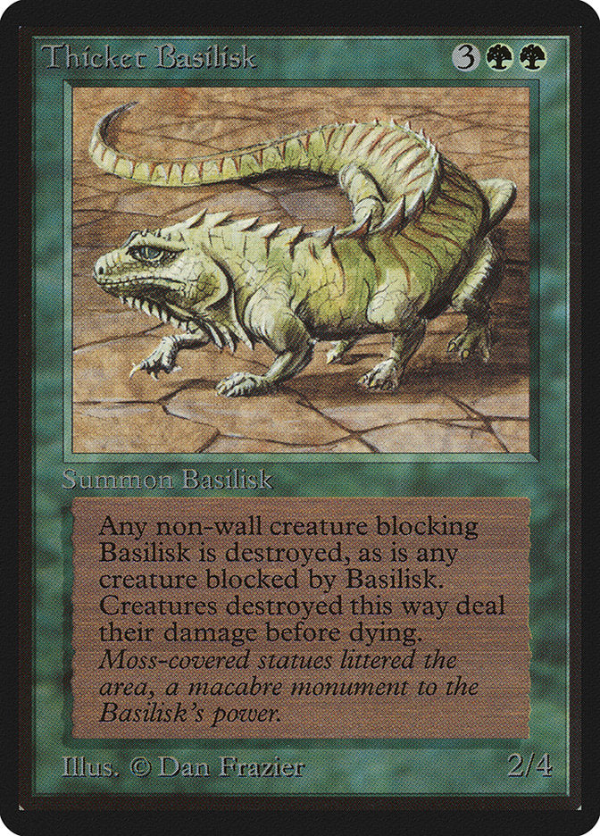 Thicket Basilisk: Limited Edition Beta
