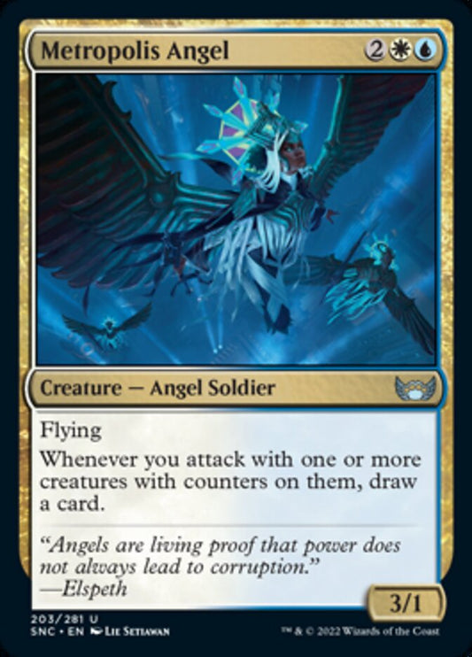Metropolis Angel - (Foil): Streets of New Capenna