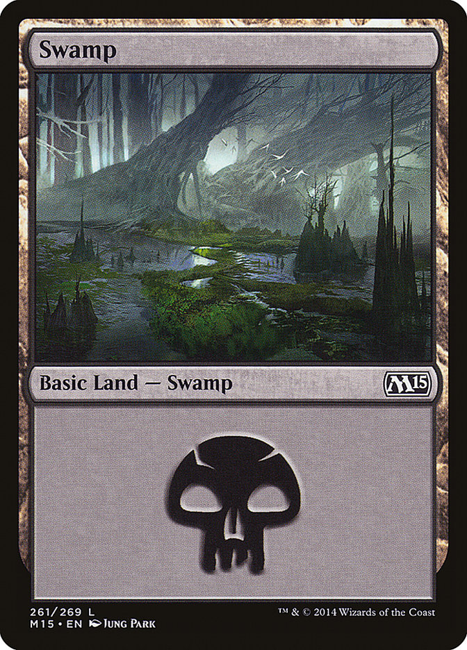 Swamp (#261) - (Foil): Magic 2015