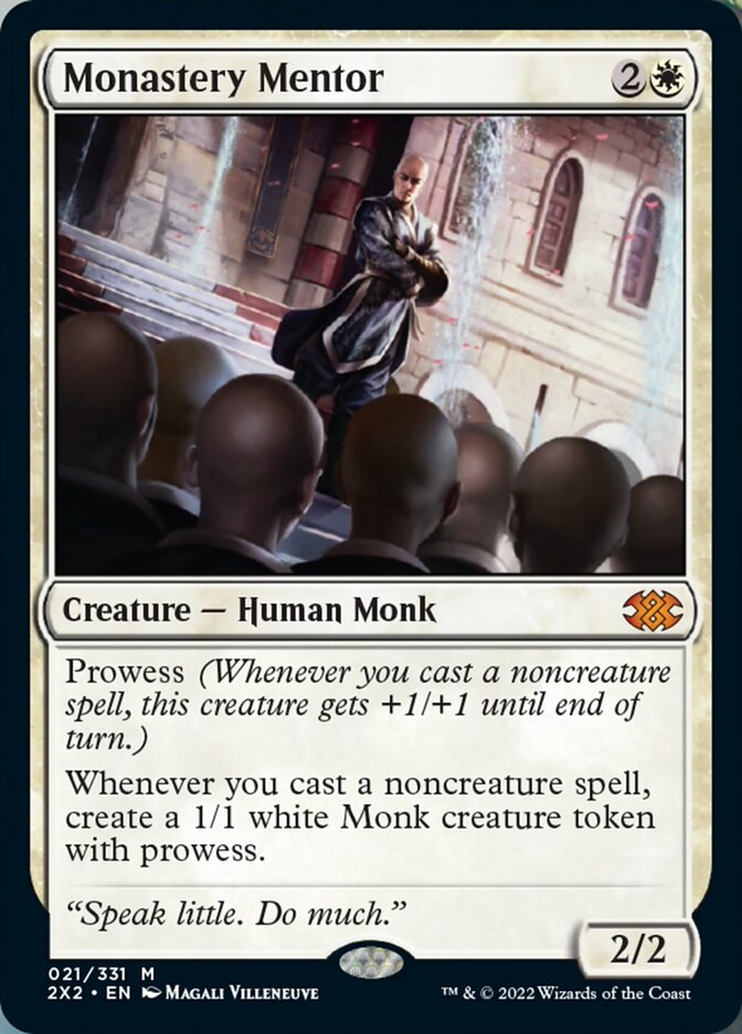 Monastery Mentor - (Foil): Double Masters 2022